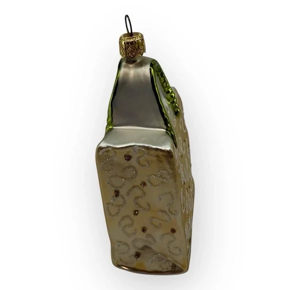 Nordstrom at Home Glass Purse Handbag Christmas Ornament Made in Poland - Picture 5 of 15